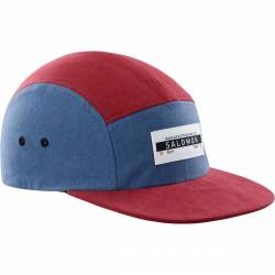 בורדו/אפור Cap Five כובע