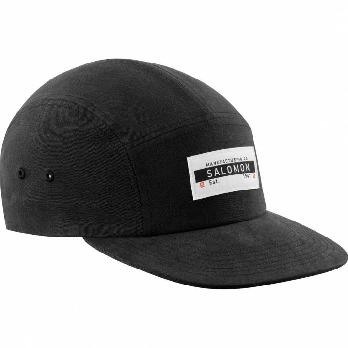 שחור Cap Five כובע