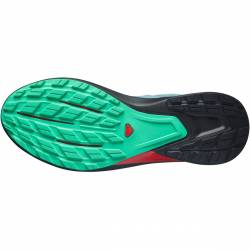 Hypulse נעלי ריצה לגברים אפור ירוק שחור